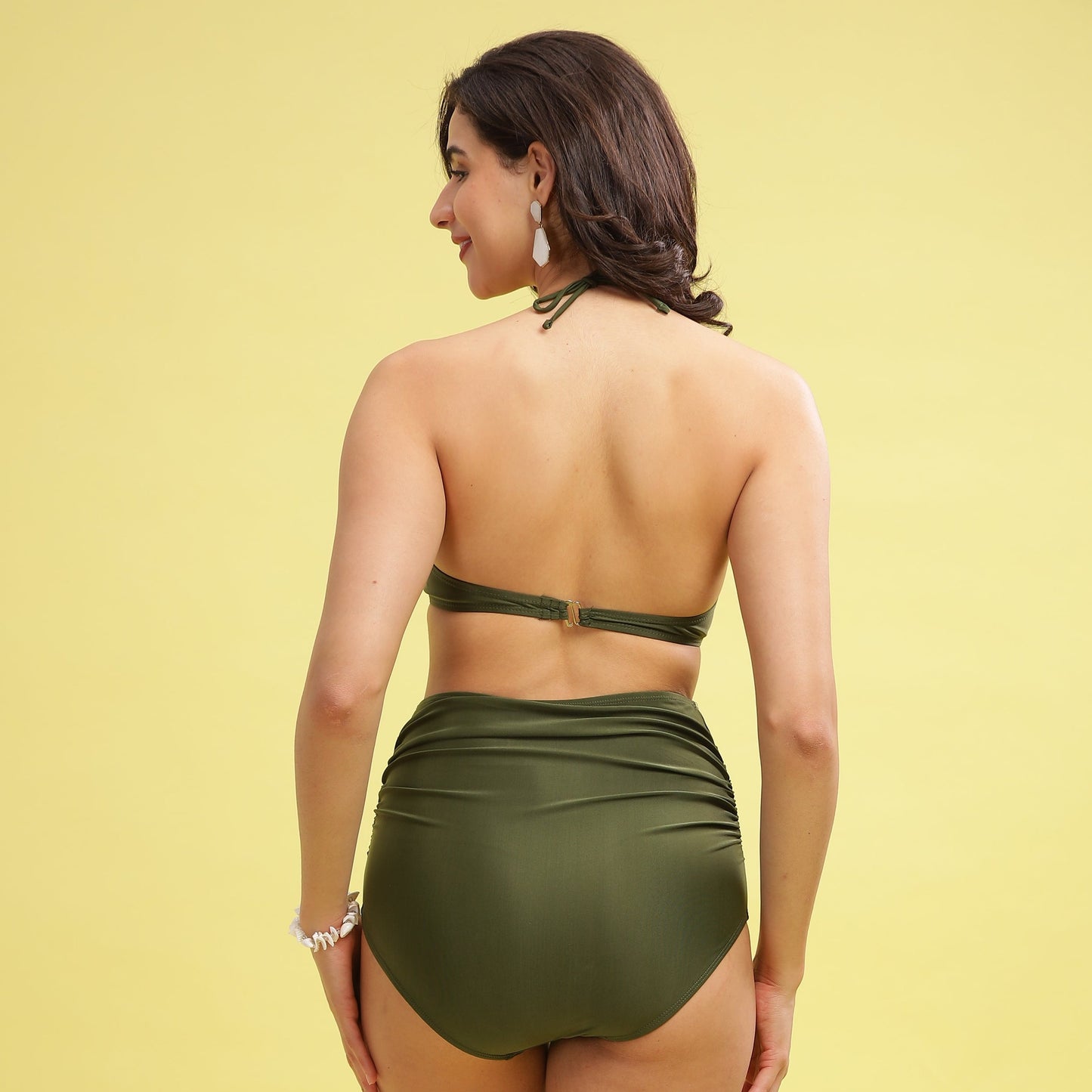 Olive Push-up Bikini