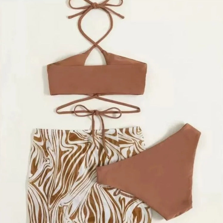 3 piece bikini set